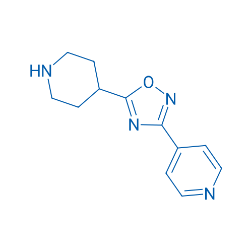 5-(Piperidin-4-yl)-3-(pyridin-4-yl)-1,2,4-oxadiazole 250mg