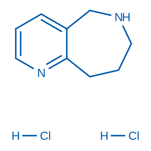 6,7,8,9-Tetrahydro-5H-pyrido[3,2-c]azepine dihydrochloride 50mg