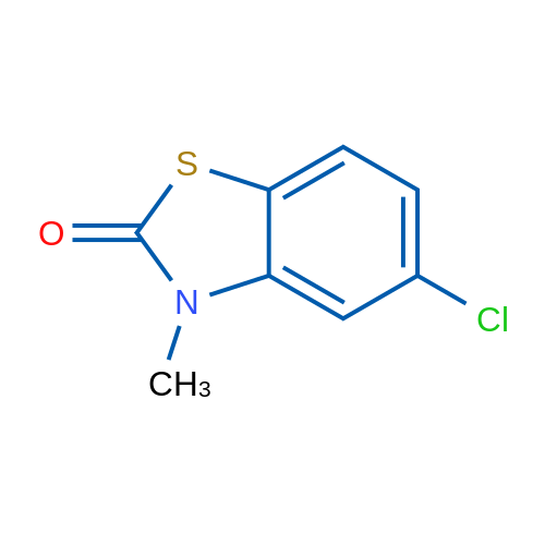 5-Chloro-3-methylbenzo[d]thiazol-2(3H)-one 1g