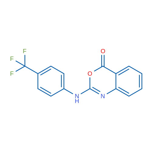 2-{[4-(trifluoromethyl)phenyl]amino}-4H-3,1-benzoxazin-4-one 1g