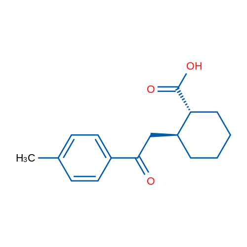 trans-2-[2-(4-Methylphenyl)-2-oxoethyl]cyclohexane-1-carboxylic acid 1g