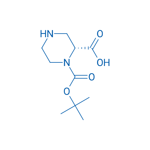 (R)-1-Boc-Piperazine-2-carboxylic acid 25g