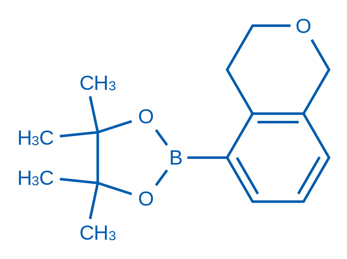 2-(Isochroman-5-yl)-4,4,5,5-tetramethyl-1,3,2-dioxaborolane 250mg
