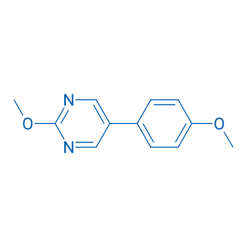 2-Methoxy-5-(4-methoxyphenyl)pyrimidine 1g