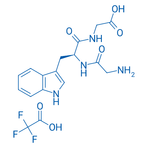 (S)-2-(2-(2-Aminoacetamido)-3-(1H-indol-3-yl)propanamido)acetic acid 2,2,2-trifluoroacetate 1g