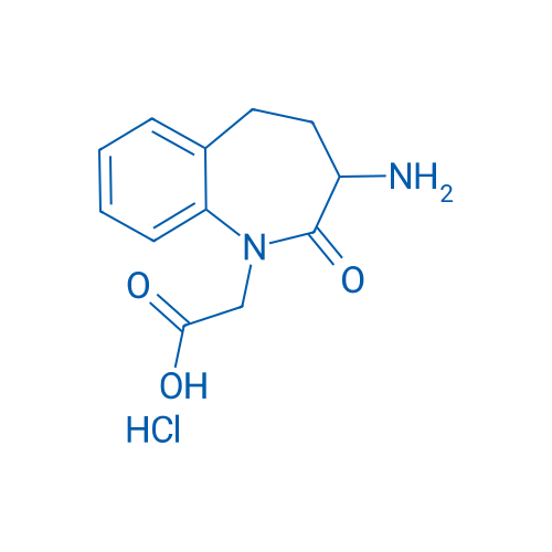 2-(3-Amino-2-oxo-2,3,4,5-tetrahydro-1H-benzo[b]azepin-1-yl)acetic acid hydrochloride 1g
