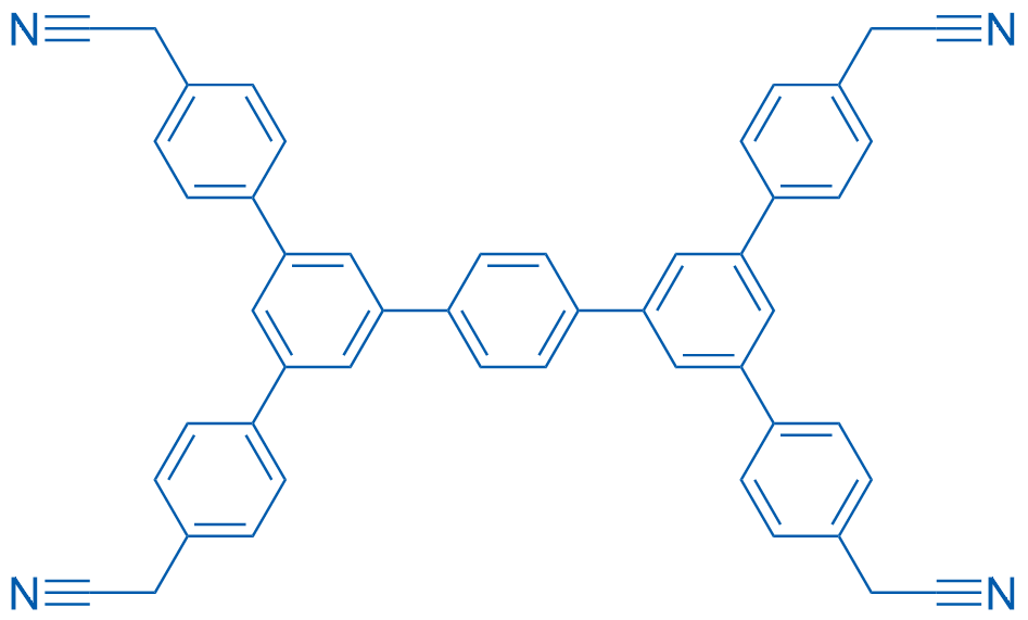 2,2',2'',2'''-(1,4-Phenylenebis([1,1':3',1''-terphenyl]-5',4,4''-triyl))tetraacetonitrile 1g