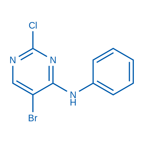 5-Bromo-2-chloro-N-phenylpyrimidin-4-amine 1g