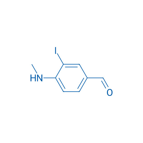 3-Iodo-4-(methylamino)benzaldehyde 10g