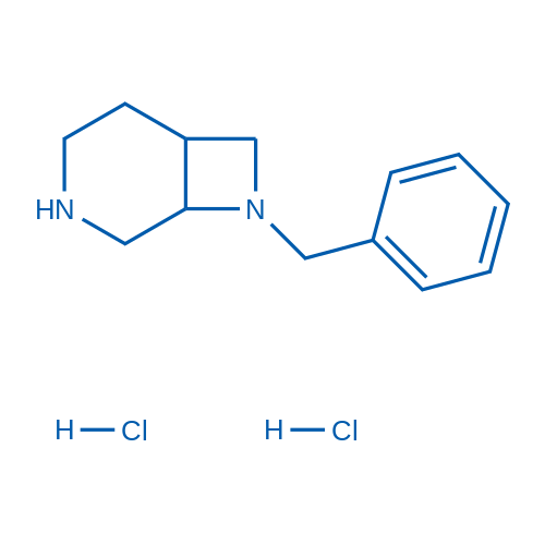 8-Benzyl-3,8-diazabicyclo[4.2.0]octane dihydrochloride 100mg