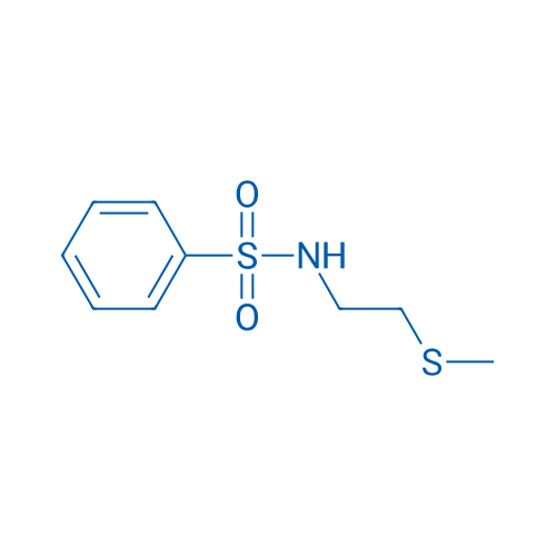 N-(2-(Methylthio)ethyl)benzenesulfonamide 1g