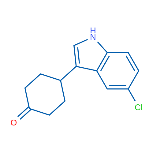 4-(5-Chloro-1H-indol-3-yl)cyclohexanone 1g