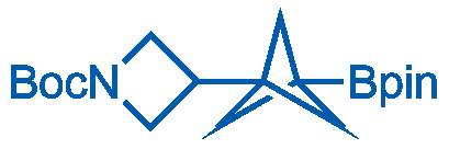 tert-Butyl 3-(3-(4,4,5,5-tetramethyl-1,3,2-dioxaborolan-2-yl)bicyclo[1.1.1]pentan-1-yl)azetidine-1-carboxylate 100mg