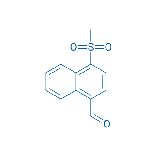 4-(Methylsulfonyl)-1-naphthaldehyde 1g