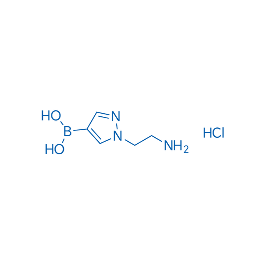 (1-(2-Aminoethyl)-1H-pyrazol-4-yl)boronic acid hydrochloride 1g