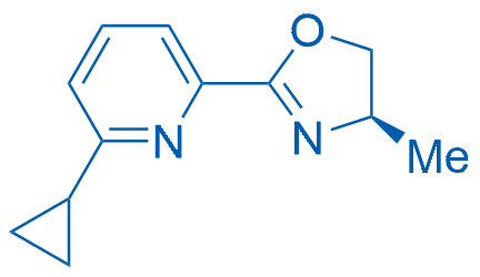 (R)-2-(6-Cyclopropylpyridin-2-yl)-4-methyl-4,5-dihydrooxazole 250mg