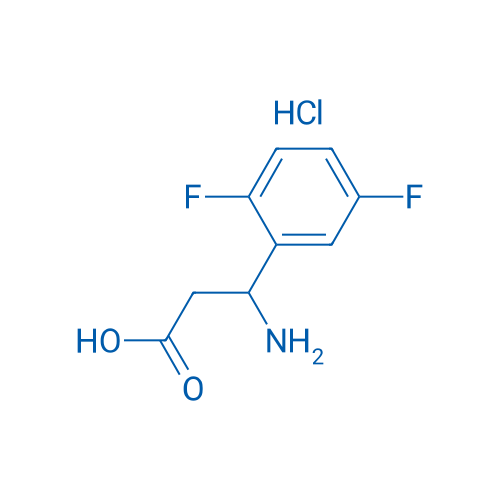 3-Amino-3-(2,5-difluorophenyl)propanoic acid hydrochloride 100mg