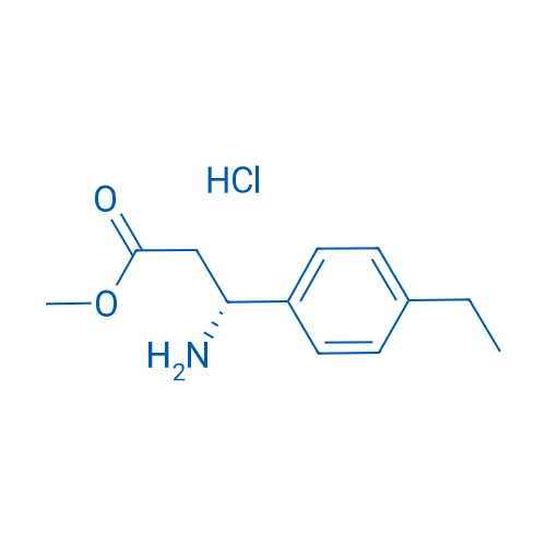 Methyl (R)-3-amino-3-(4-ethylphenyl)propanoate hydrochloride 100mg