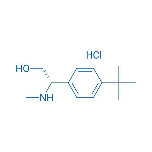 (S)-2-(4-(tert-Butyl)phenyl)-2-(methylamino)ethanol hydrochloride 250mg