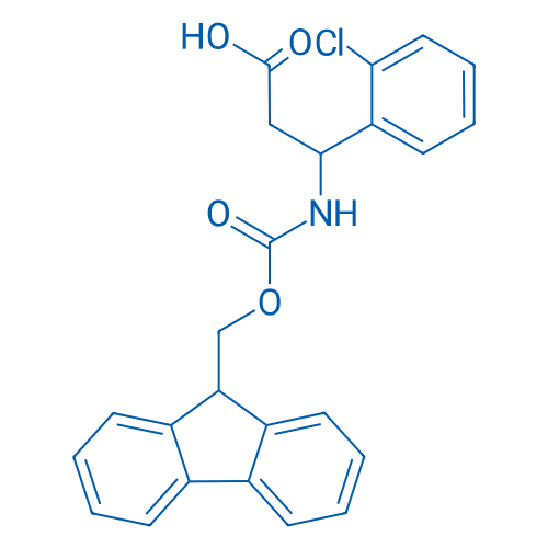 Fmoc-(RS)-3-Amino-3-(2-chlorophenyl)-propionic acid 250mg