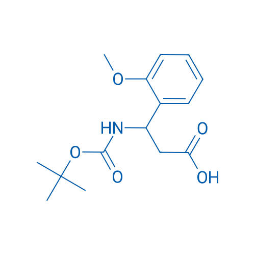 3-((tert-Butoxycarbonyl)amino)-3-(2-methoxyphenyl)propanoic acid 1g