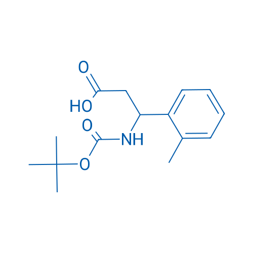 3-((tert-Butoxycarbonyl)amino)-3-(o-tolyl)propanoic acid 100mg