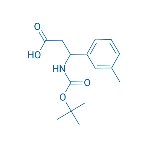 3-((tert-Butoxycarbonyl)amino)-3-(m-tolyl)propanoic acid 250mg