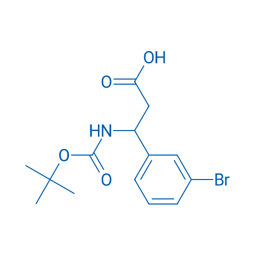 3-(3-Bromophenyl)-3-((tert-butoxycarbonyl)amino)propanoic acid 5g