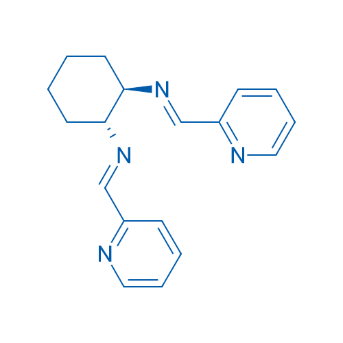 rel-N,N'-((1R,2R)-Cyclohexane-1,2-diyl)bis(1-(pyridin-2-yl)methanimine) 100mg