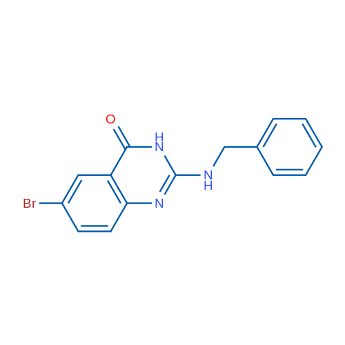 2-(Benzylamino)-6-bromoquinazolin-4(3H)-one 1g