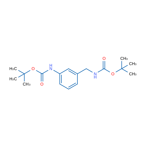 Carbamic acid, [3-[[[(1,1-dimethylethoxy)carbonyl]amino]methyl]phenyl]-, 1,1-dimethylethyl ester 50mg