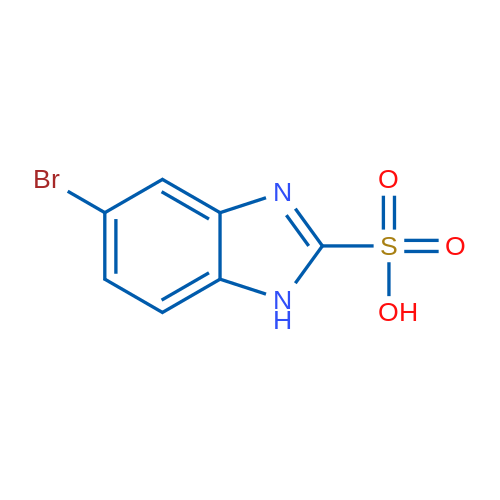 5-Bromo-1H-benzo[d]imidazole-2-sulfonic acid 1g