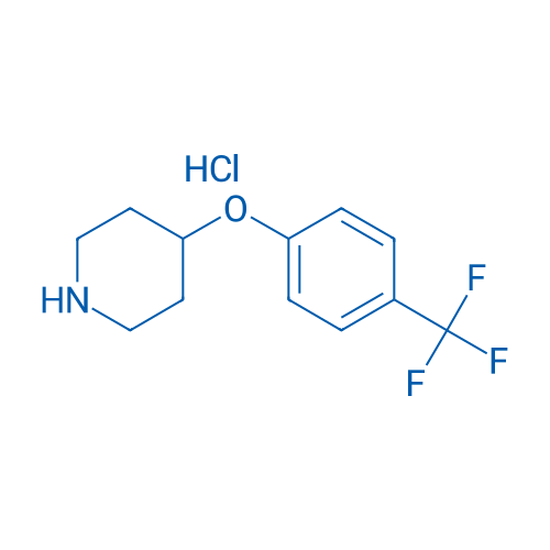 4-(4-(Trifluoromethyl)phenoxy)piperidine hydrochloride 1g