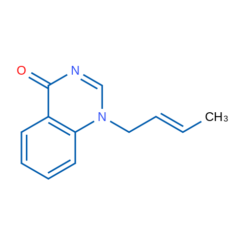 (E)-1-(But-2-en-1-yl)quinazolin-4(1H)-one 1g