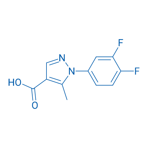 1-(3,4-Difluorophenyl)-5-methyl-1h-pyrazole-4-carboxylic acid 10g