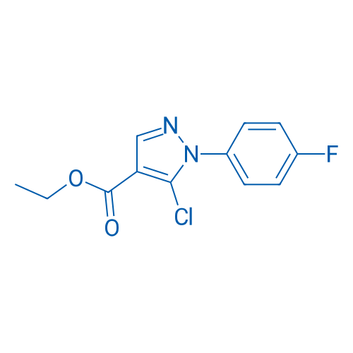 Ethyl 5-chloro-1-(4-fluorophenyl)-1H-pyrazole-4-carboxylate 1g