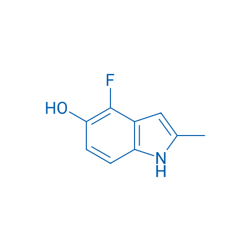 4-Fluoro-5-hydroxy-2-methylindole 1g