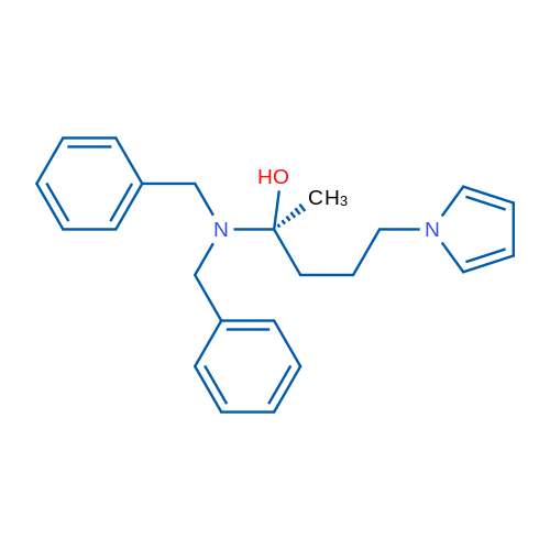 (S)-2-(Dibenzylamino)-5-(1H-pyrrol-1-yl)pentan-2-ol 1g