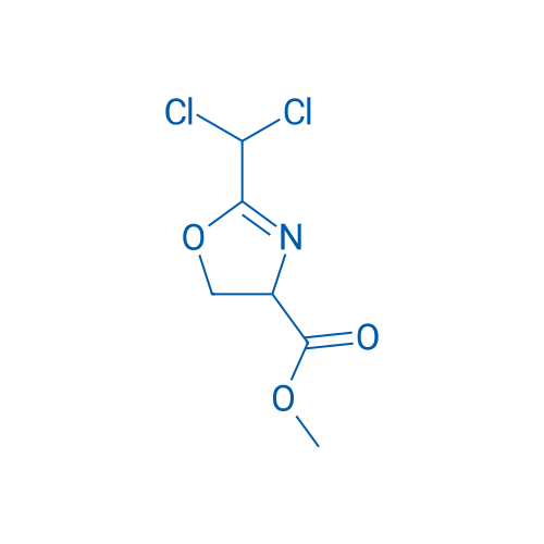 Methyl 2-(dichloromethyl)-4,5-dihydro-1,3-oxazole-4-carboxylate 250mg