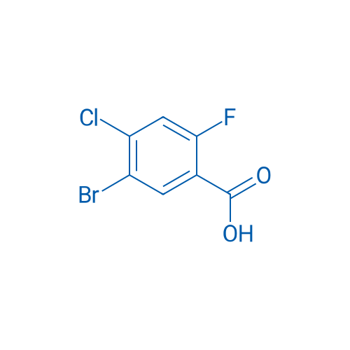 5-Bromo-4-chloro-2-fluorobenzoic acid 1g