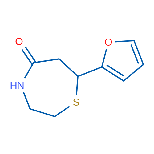 7-(Furan-2-yl)-1,4-thiazepan-5-one 10g