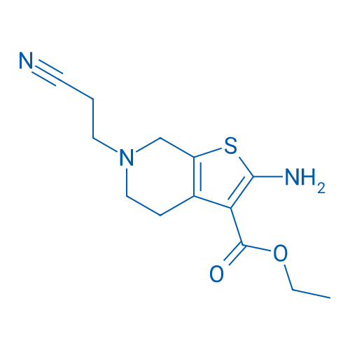 Ethyl 2-amino-6-(2-cyanoethyl)-4,5,6,7-tetrahydrothieno[2,3-c]pyridine-3-carboxylate 1g