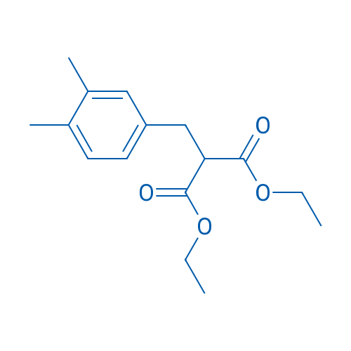 Diethyl 2-(3,4-dimethylbenzyl)malonate 1g