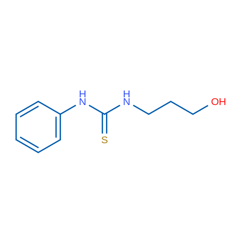 1-(3-Hydroxypropyl)-3-phenylthiourea 1g