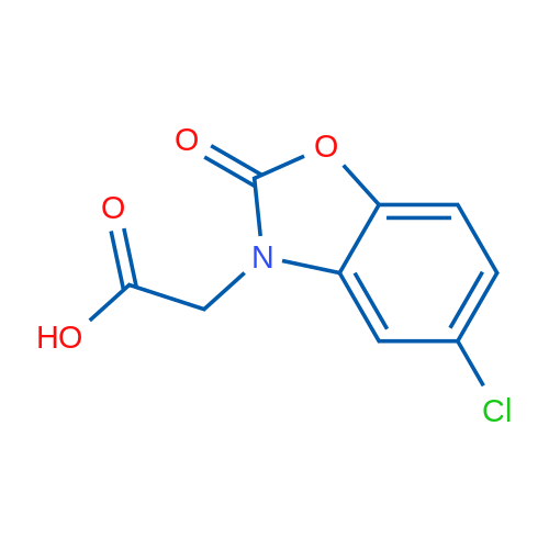 2-(5-Chloro-2-oxobenzo[d]oxazol-3(2H)-yl)acetic acid 1g