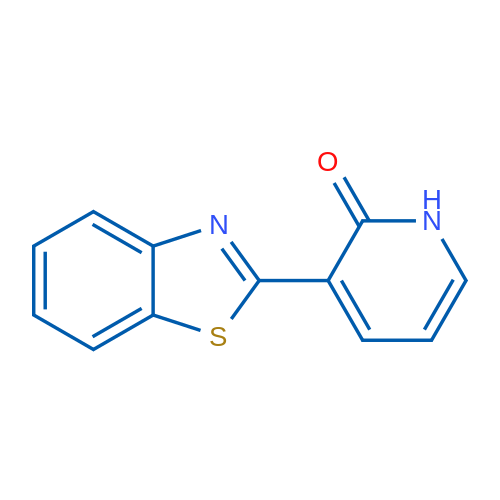 3-(Benzo[d]thiazol-2-yl)pyridin-2(1H)-one 1g