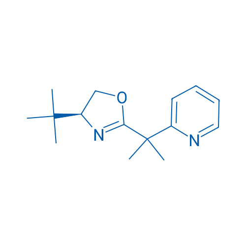 (S)-4-(tert-Butyl)-2-(2-(pyridin-2-yl)propan-2-yl)-4,5-dihydrooxazole 250mg