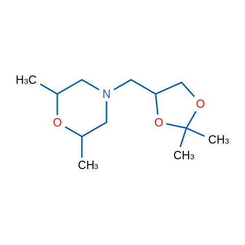 4-[(2,2-Dimethyl-1,3-dioxolan-4-yl)methyl]-2,6-dimethylmorpholine 1g