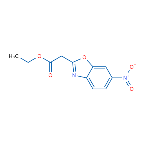 Ethyl 2-(6-nitrobenzo[d]oxazol-2-yl)acetate 1g