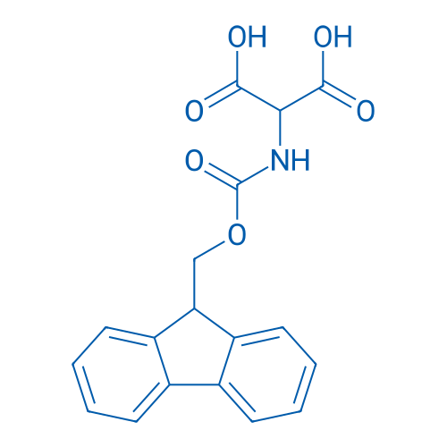 2-((((9H-Fluoren-9-yl)methoxy)carbonyl)amino)malonic acid 100mg